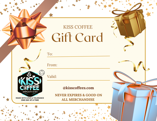 Kiss Coffee Digital Gift Card