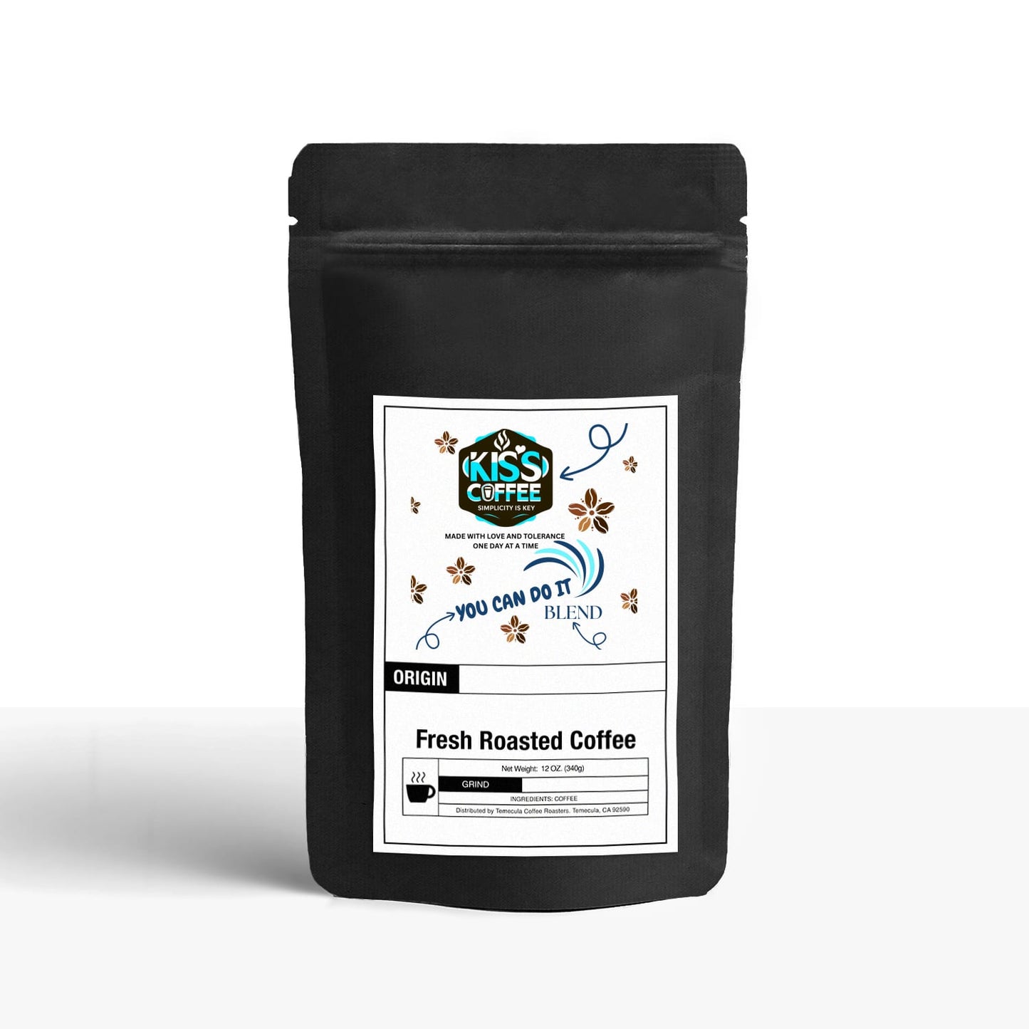 You Can Do It Blend | 12 Pack Single Serve Coffee Capsules (Compatible With Nespresso Original Line Brewers)