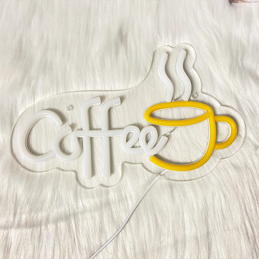 Coffee LED Neon Sign