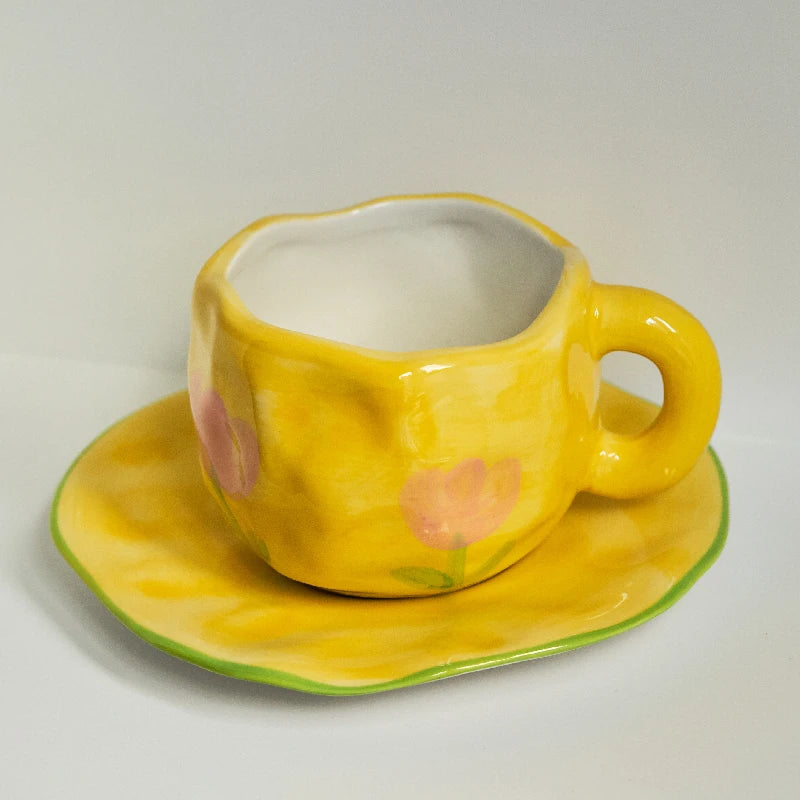 IHand-Painted Ceramic Mugs