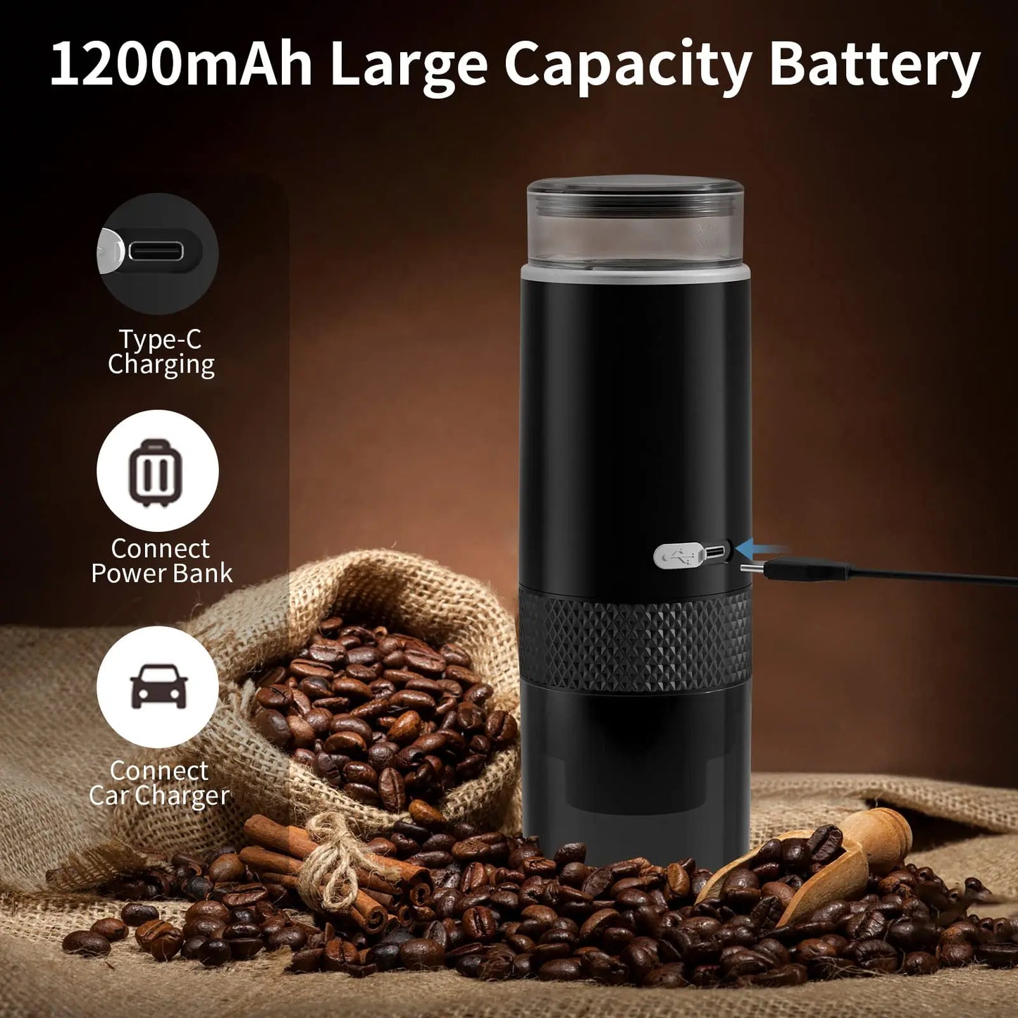 2024 New Portable Coffee Machine Electric