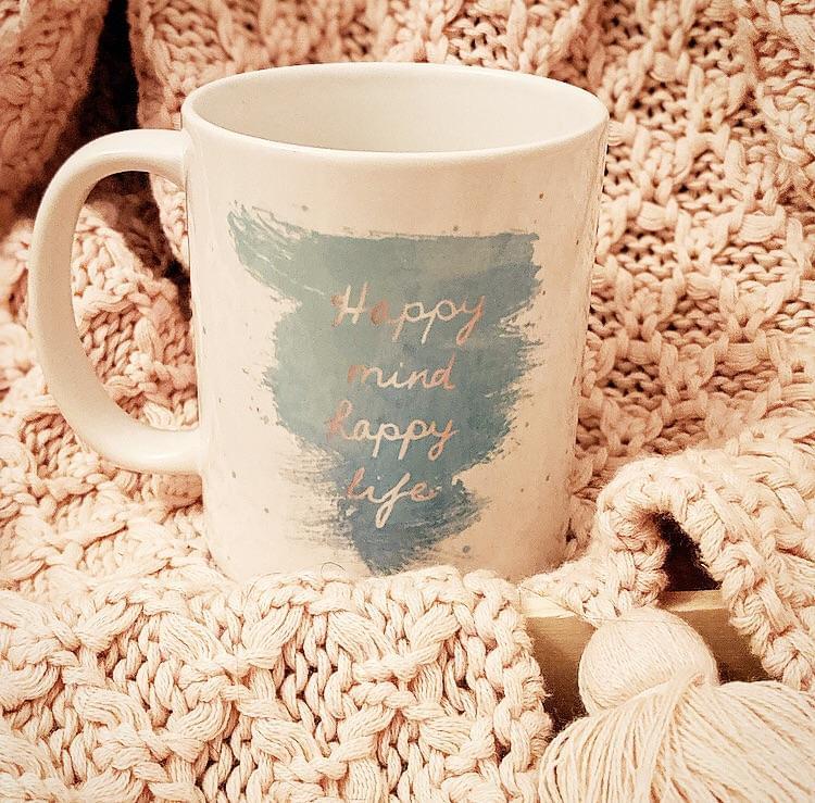 Happy Mind Coffee Mugs