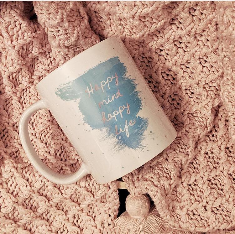 Happy Mind Coffee Mugs